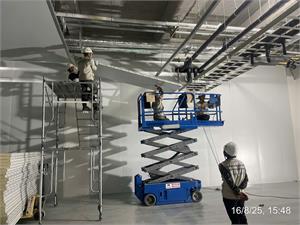 Công việc hoàn thiện tầng 1, tầng 2 nhà máy số 4 tại MKVC