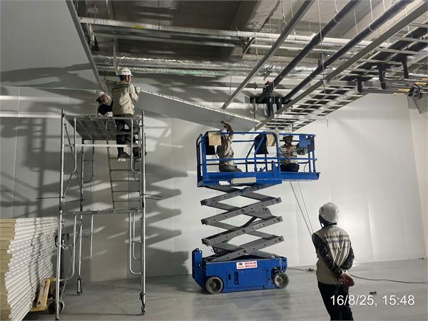 Công việc hoàn thiện tầng 1, tầng 2 nhà máy số 4 tại MKVC